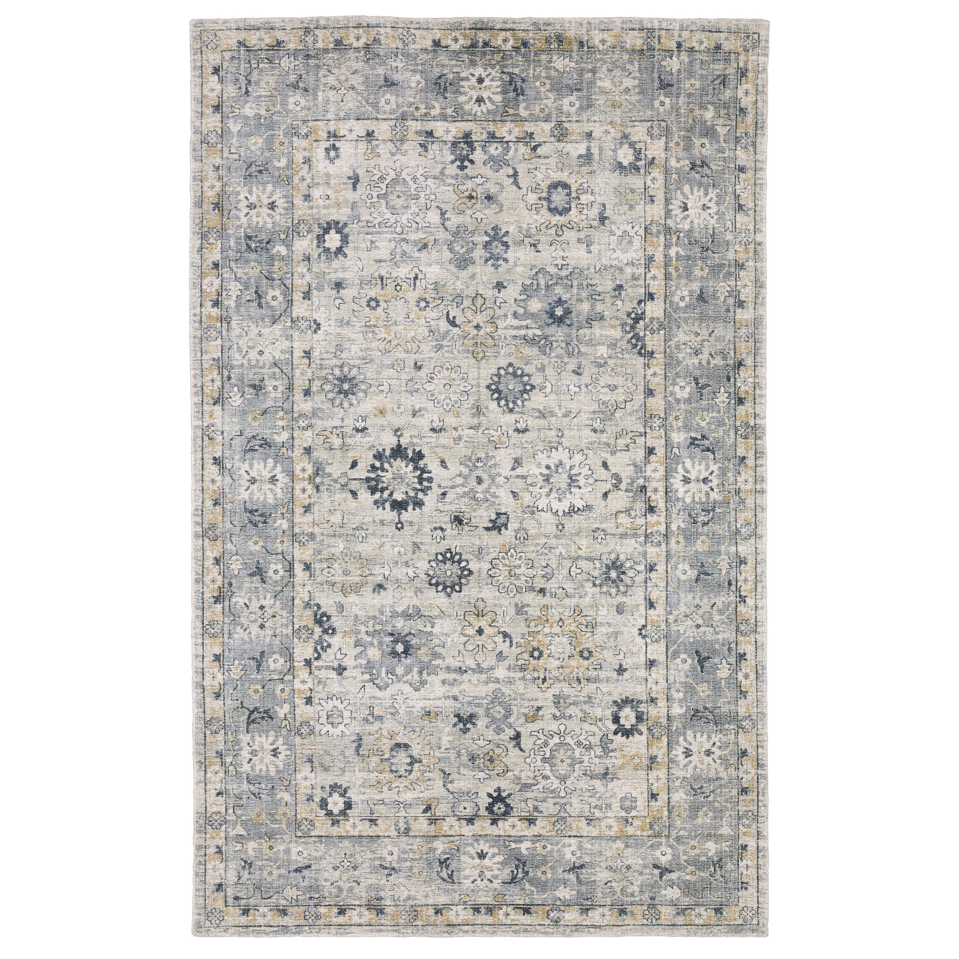 Oriental Weavers Windham  Grey Blue Traditional