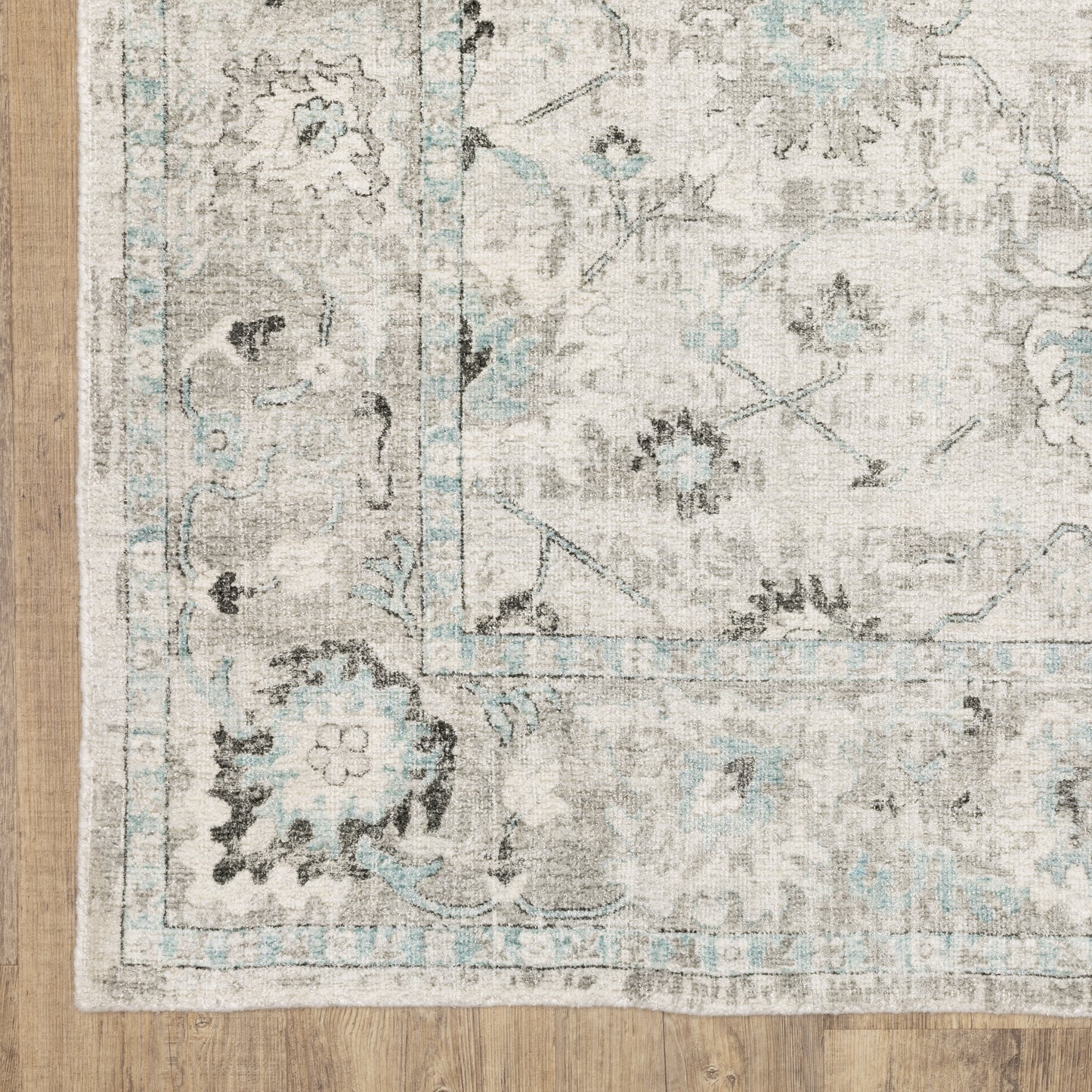 Oriental Weavers Windham  Ivory Teal Traditional