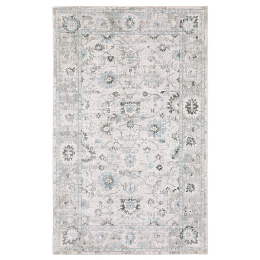Oriental Weavers Windham  Ivory Teal Traditional