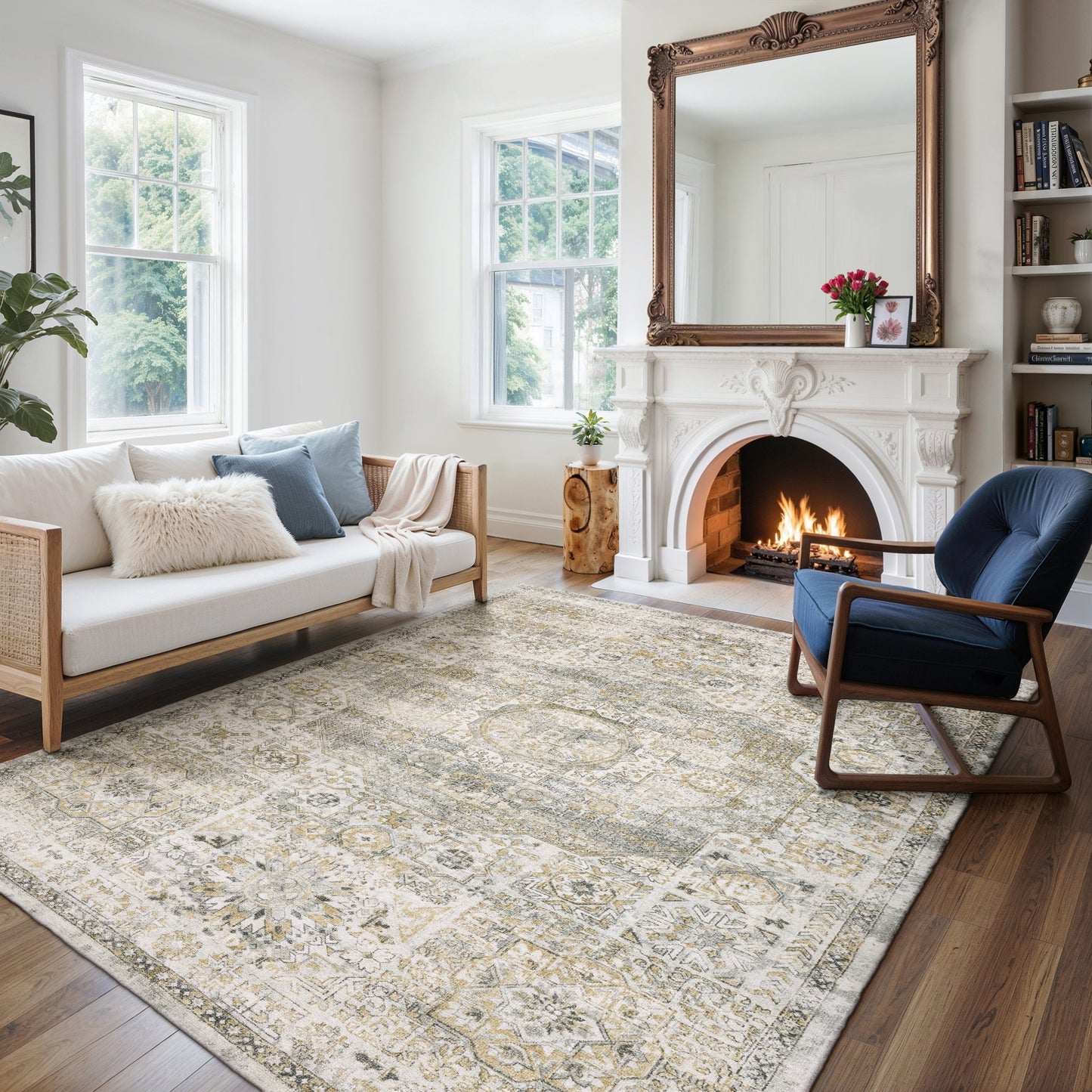 Oriental Weavers Windham  Grey Gold Traditional