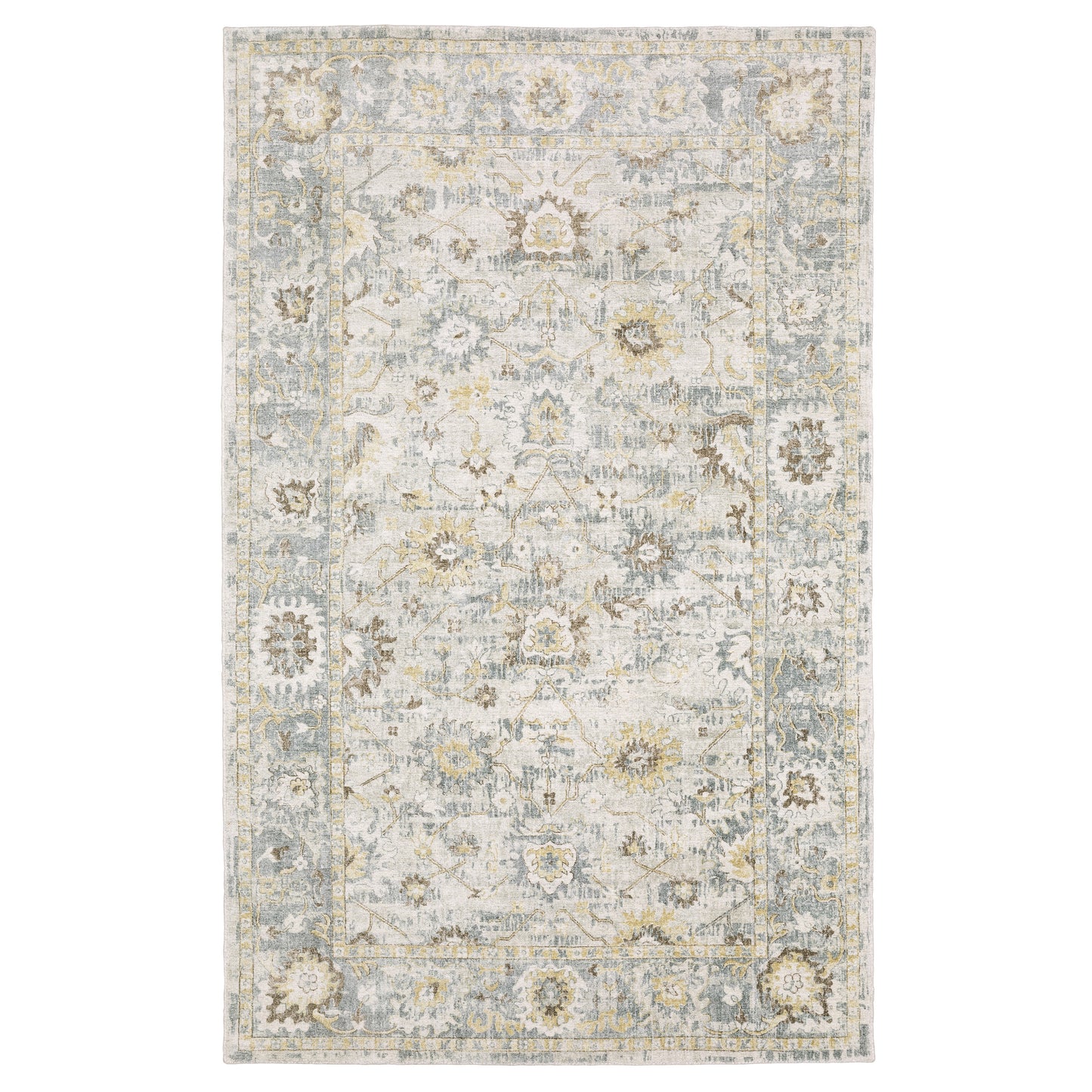 Oriental Weavers Windham  Ivory Blue Traditional