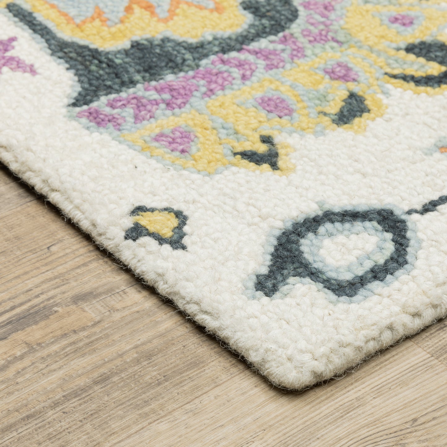 Oriental Weavers Zahra  Ivory Orange Bohemian