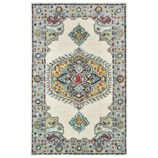 Oriental Weavers Zahra  Ivory Grey Bohemian
