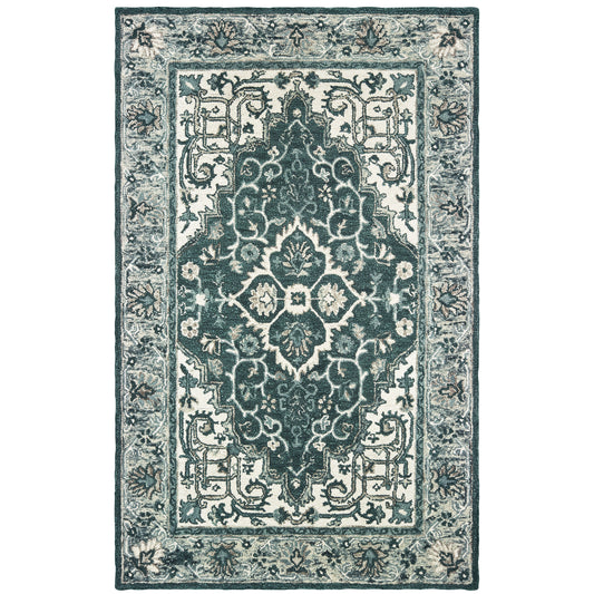 Oriental Weavers Zahra  Grey Blue Bohemian