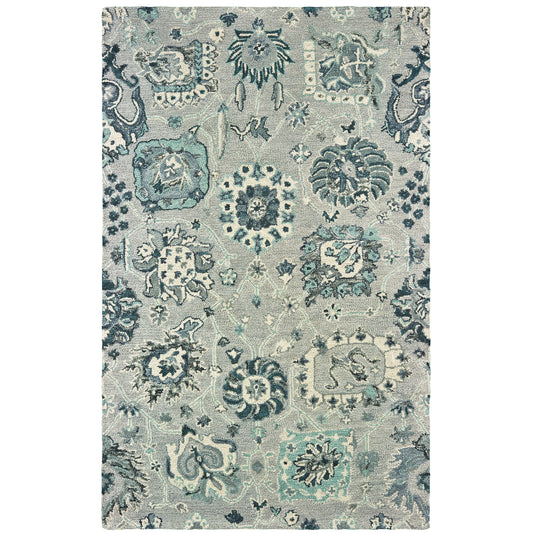 Oriental Weavers Zahra  Grey Blue Bohemian