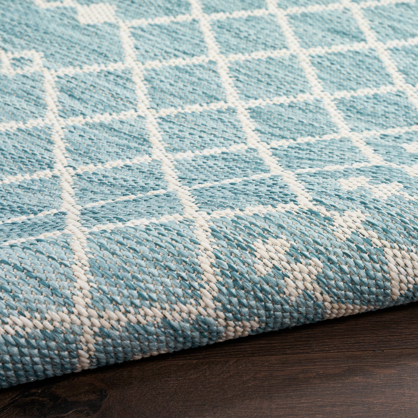 Nourison Home Positano  Aqua  Contemporary