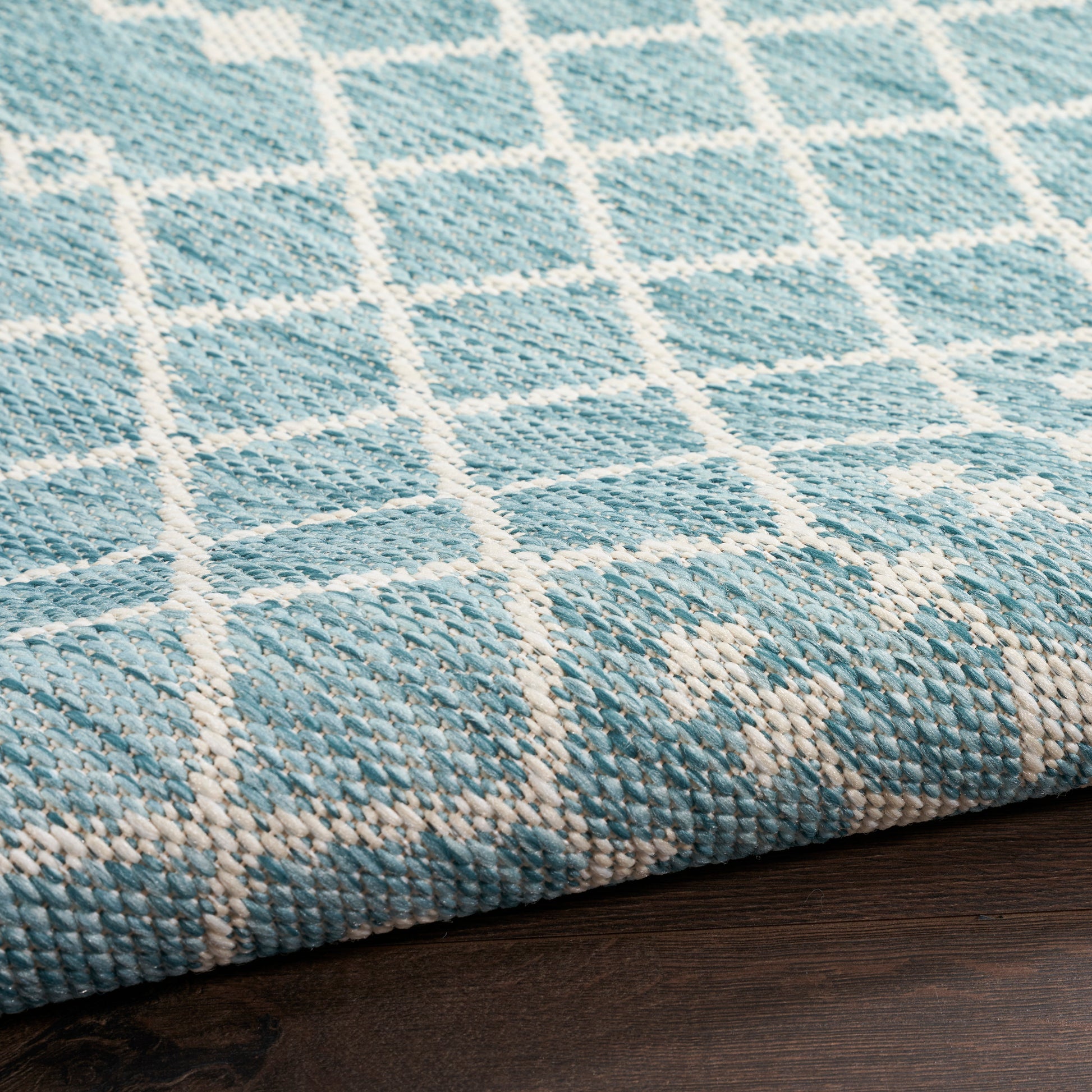 Nourison Home Positano  Aqua  Contemporary
