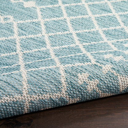 Nourison Home Positano  Aqua  Contemporary