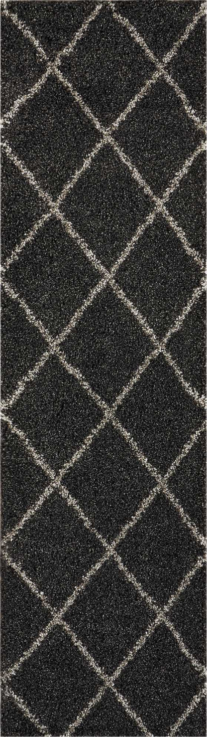 Nourison Home Brisbane BRI03 Charcoal Contemporary Power-loomed Rug