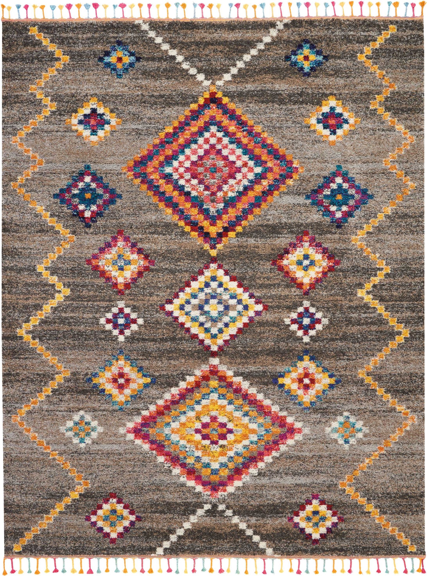 Nourison Home Nomad  Grey  Transitional