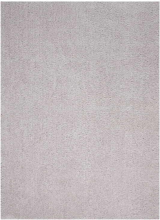 Nourison Home Cozy Shag  Silver  Contemporary
