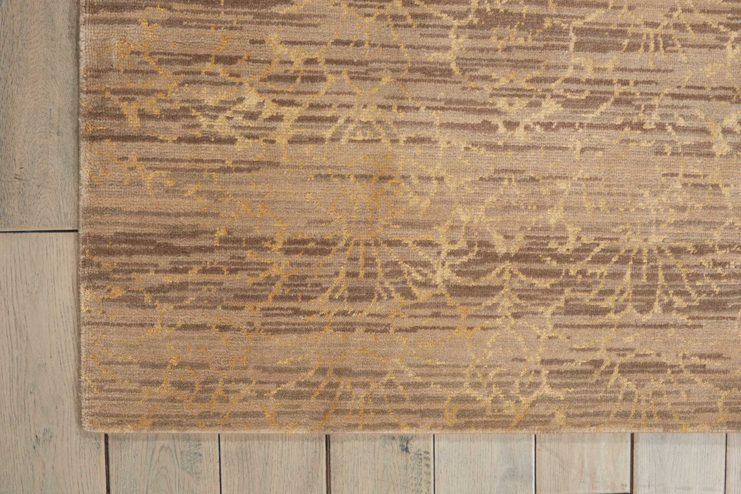 Nourison Home Silken Allure  Latte  Contemporary