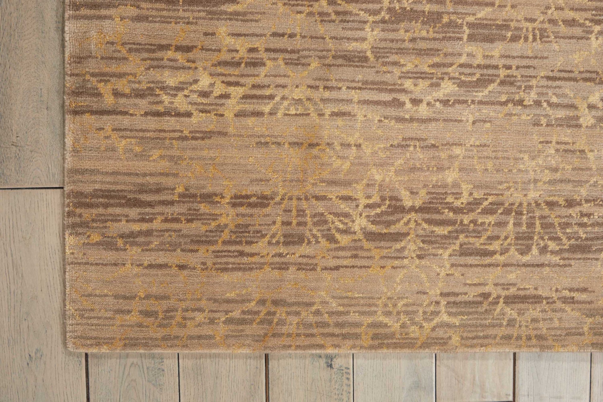 Nourison Home Silken Allure  Latte  Contemporary