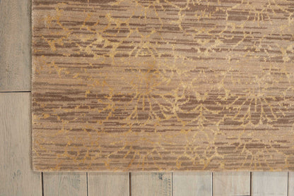 Nourison Home Silken Allure  Latte  Contemporary