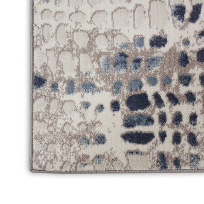 Nourison Home Urban Decor  Ivory Grey  Contemporary