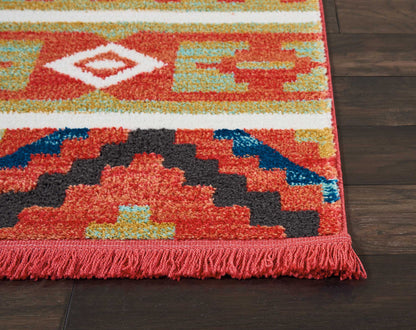 Nourison Home South Western  Orange  Transitional