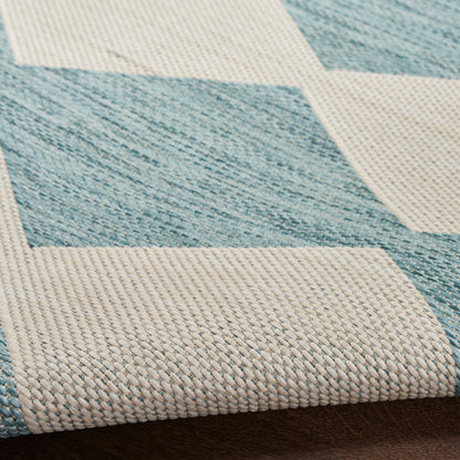 Nourison Home Positano  Aqua  Contemporary