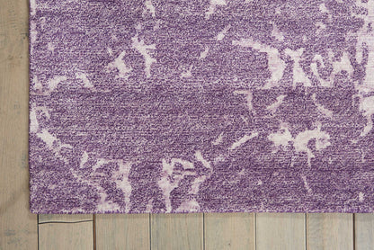 Nourison Home Silk Shadows  Amethyst  Transitional