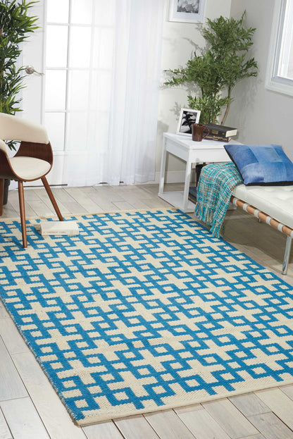 Barclay Butera Maze  Indigo  Contemporary