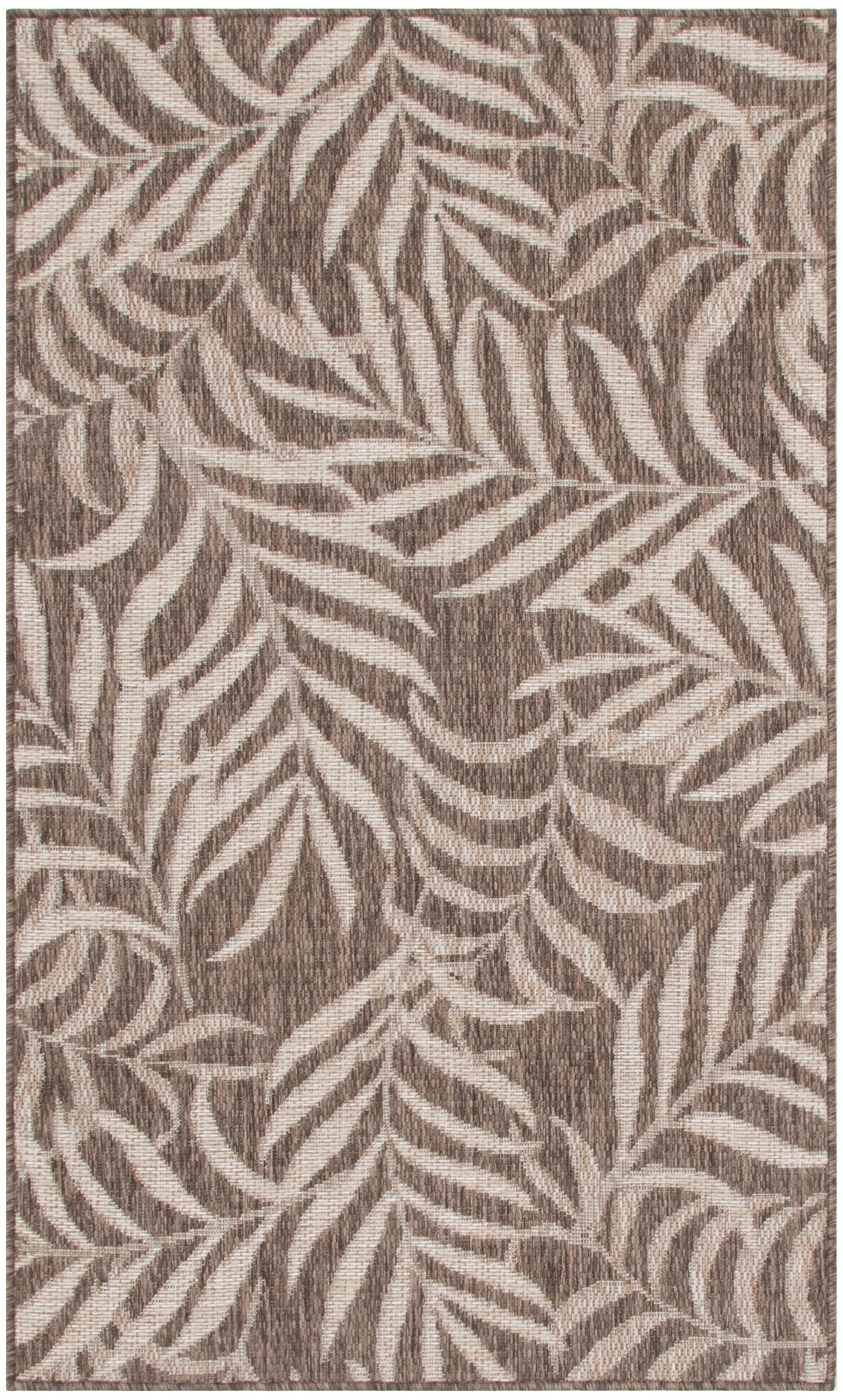 Nourison Home Garden Oasis GOA01 Mocha Contemporary Power-loomed Rug