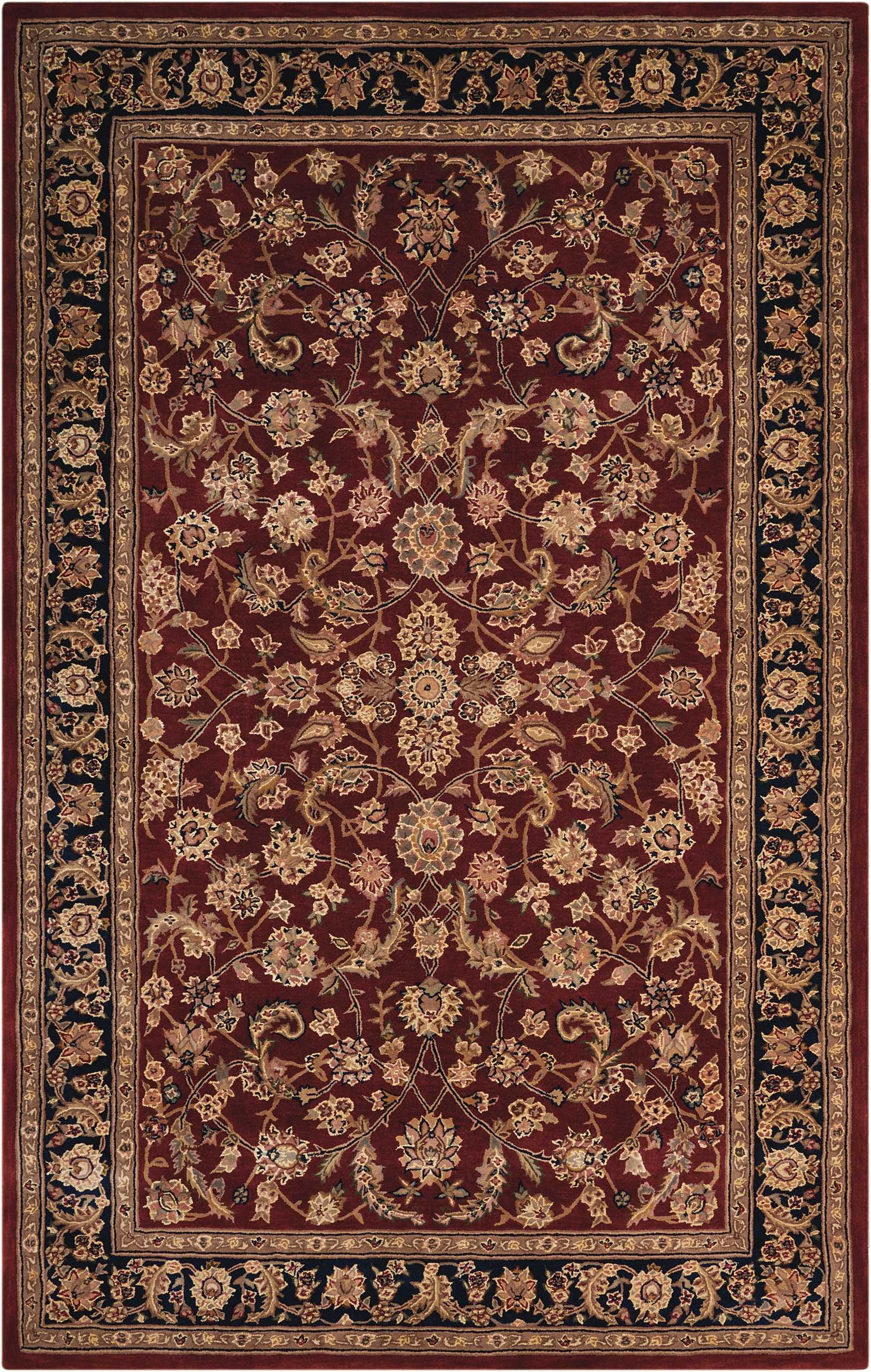 Nourison Home Nourison 2000  Burgundy  Traditional