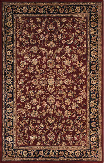 Nourison Home Nourison 2000  Burgundy  Traditional