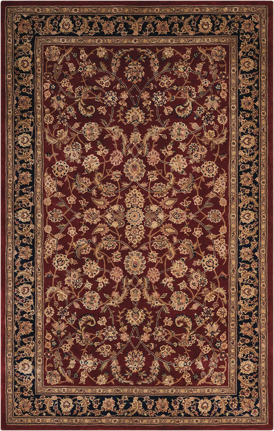 Nourison Home Nourison 2000  Burgundy  Traditional