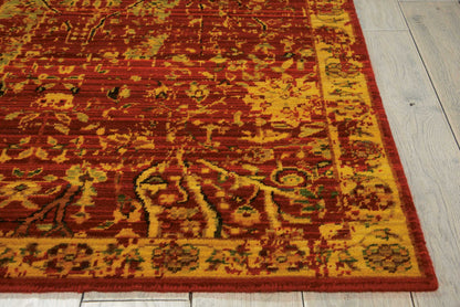 Nourison Home Timeless  Scarlet  Traditional