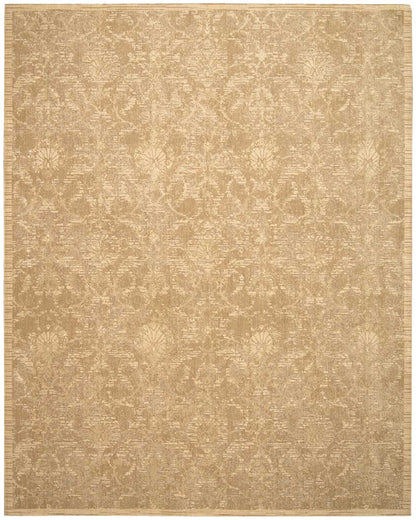 Nourison Home Silk Elements SKE03 Sand Traditional Loomed Rug