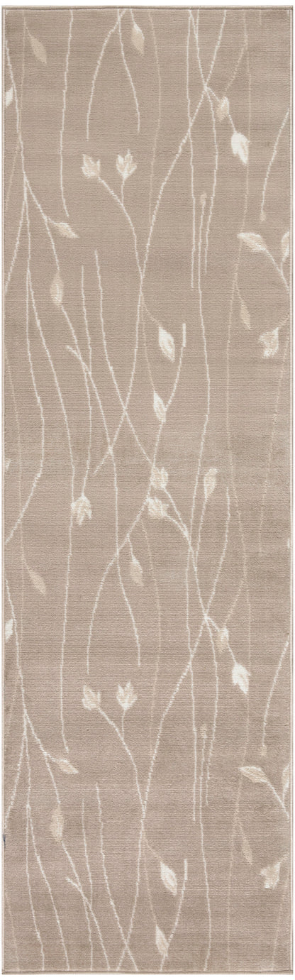 Nourison Home Grafix GRF15 Beige Contemporary Power-loomed Rug