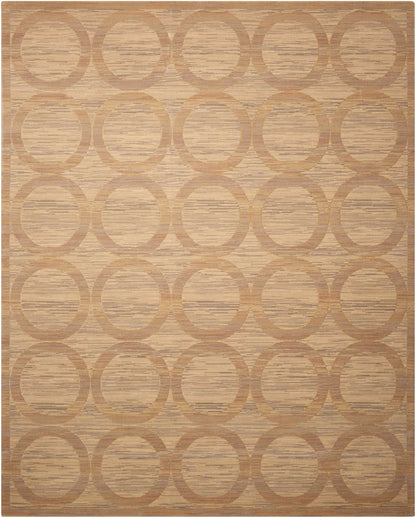 Nourison Home Silken Allure SLK21 Sand Transitional Loomed Rug