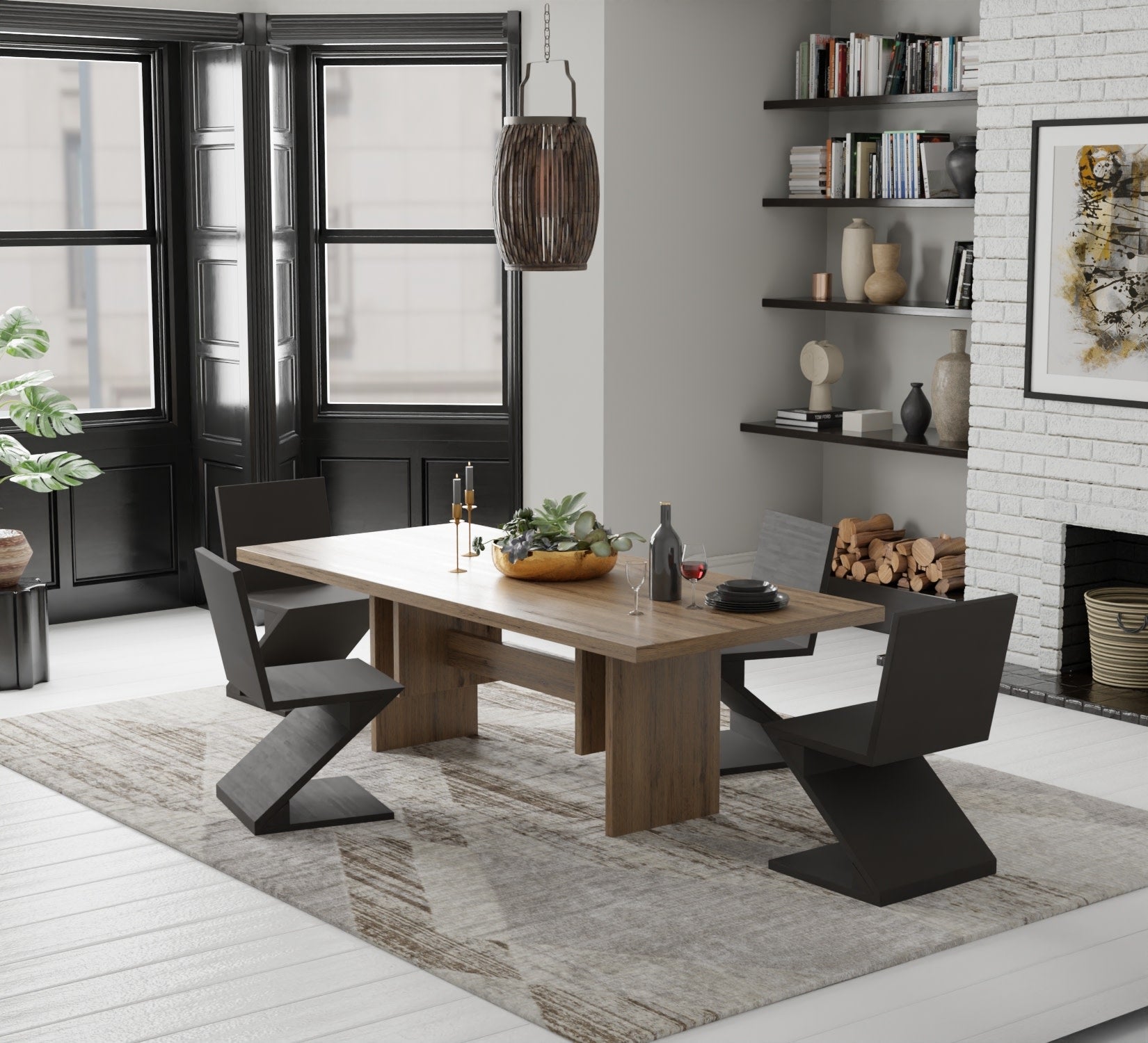 Feizy Vancouver  Beige Brown Modern/Scandinavian