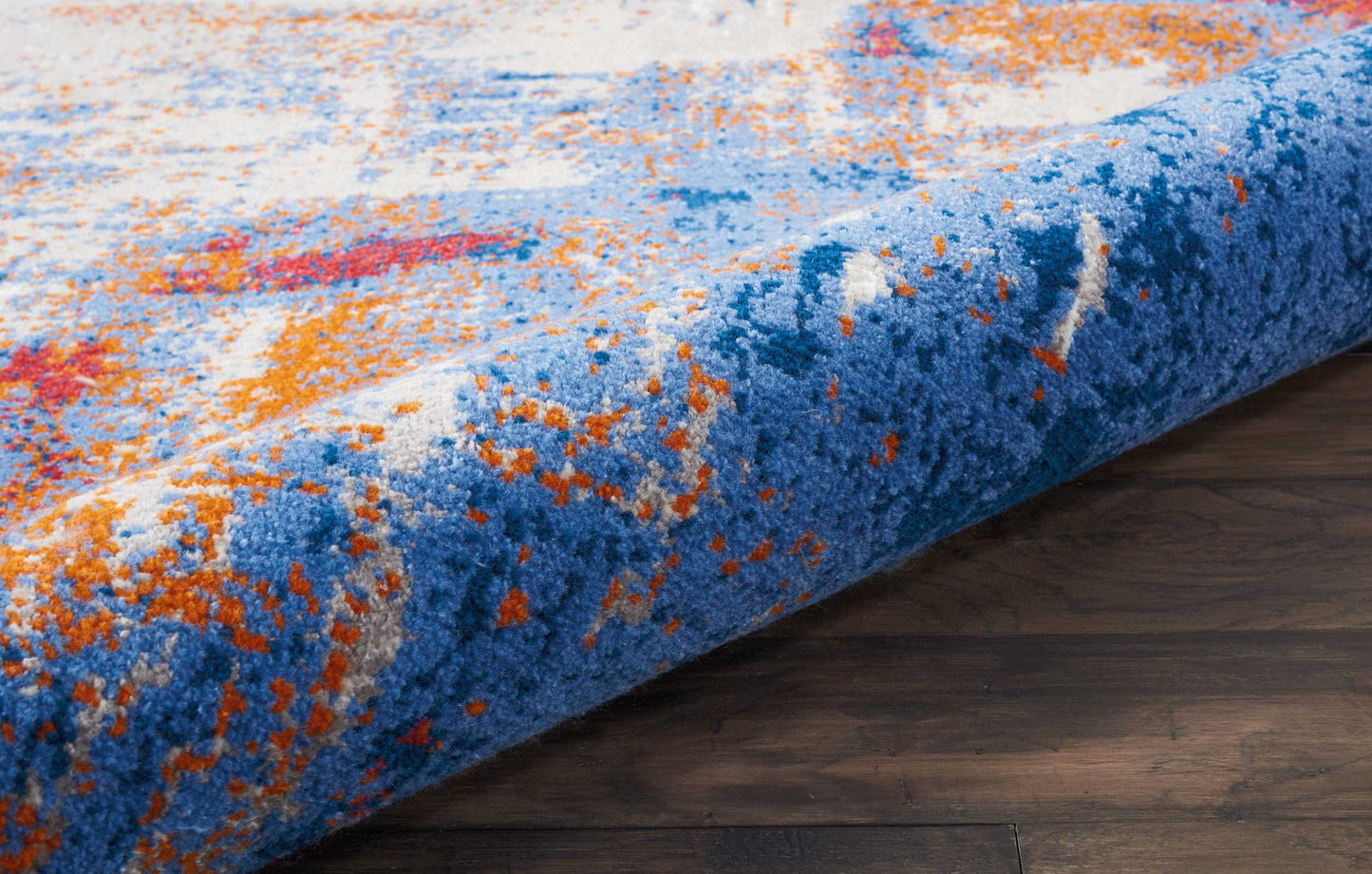 Nourison Home Twilight  Ivory Multicolor  Contemporary