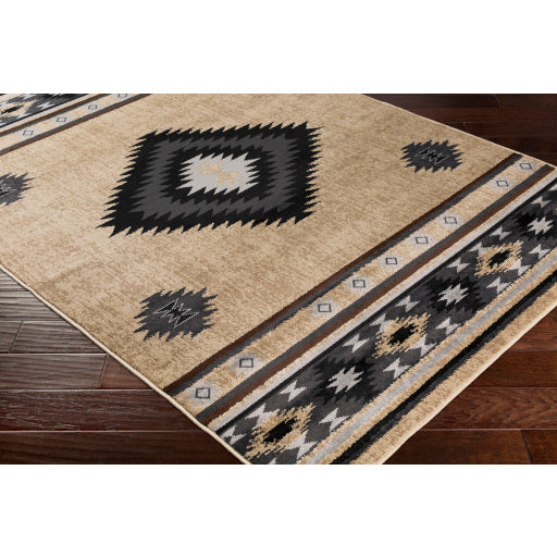 Surya Paramount PAR-1096 Black Rustic  Rug