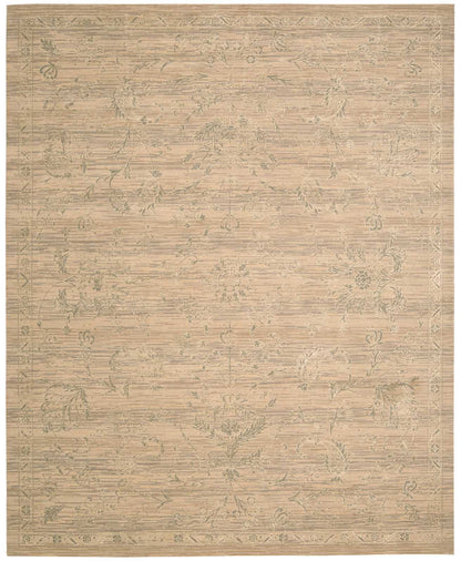 Nourison Home Silk Elements  Sand  Traditional
