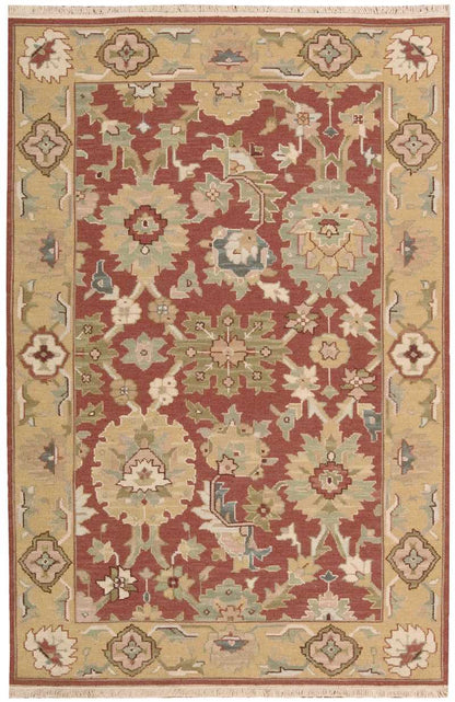 Nourison Home Nourmak S174 Rust Traditional Woven Rug