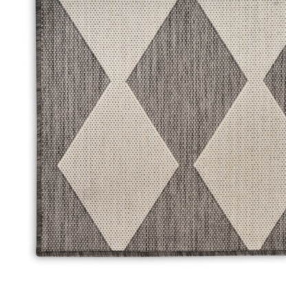 Nourison Home Positano  Charcoal  Contemporary