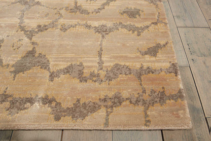 Nourison Home Silken Allure  Beige  Contemporary