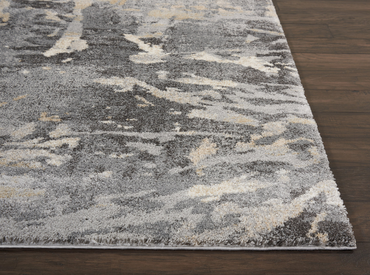 Nourison Home Fusion  Grey  Contemporary