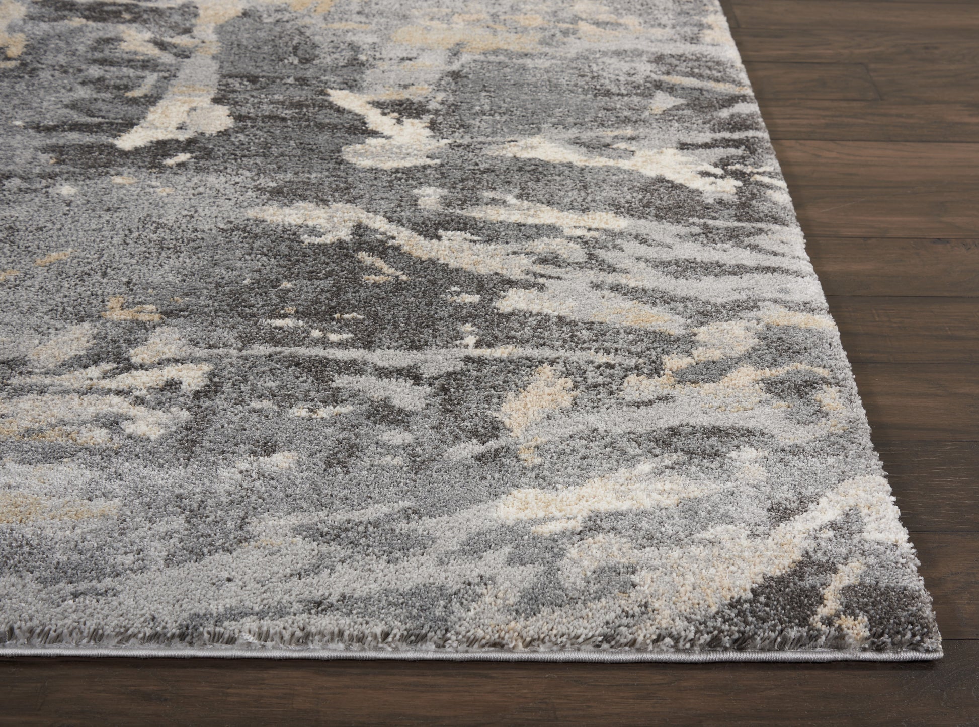 Nourison Home Fusion  Grey  Contemporary