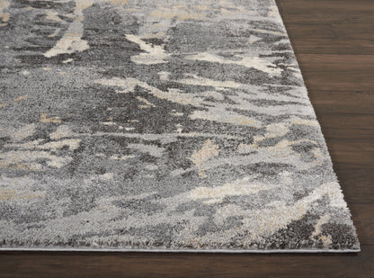 Nourison Home Fusion  Grey  Contemporary