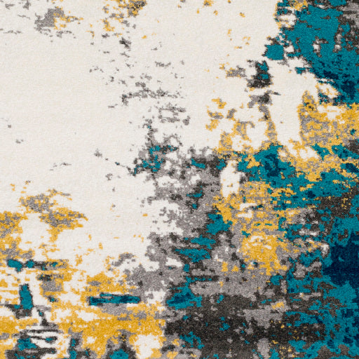 Surya Pepin PEI-1012 Deep Teal Modern  Rug