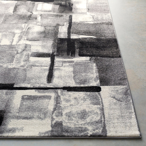 Surya Pepin PEI-1019 Black Modern  Rug