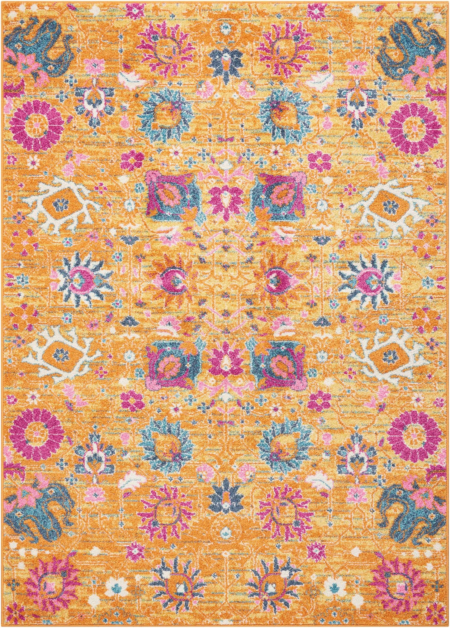 Nourison Home Passion PSN01 Sunburst Transitional Power-loomed Rugs