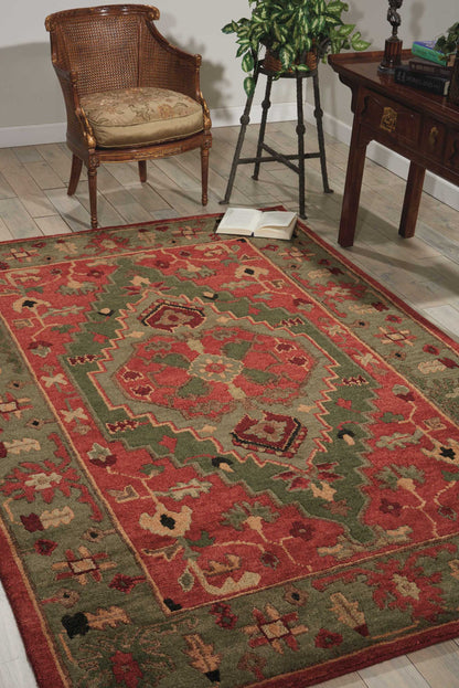Nourison Home Tahoe  Rust  Traditional