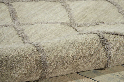 Nourison Home Lunette  Silver  Transitional