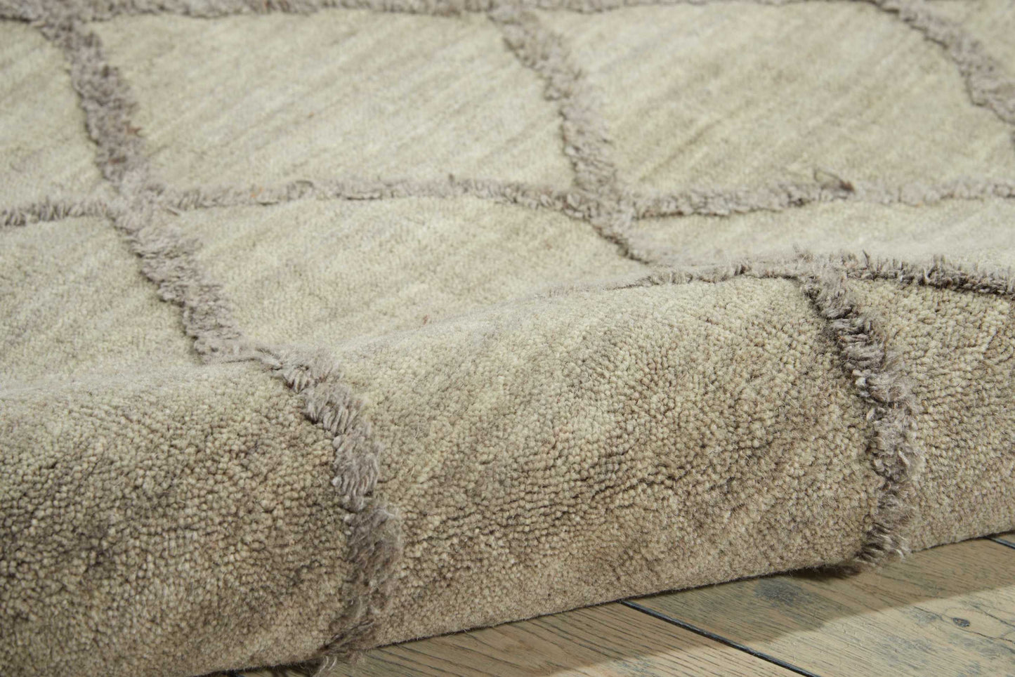 Nourison Home Lunette  Silver  Transitional