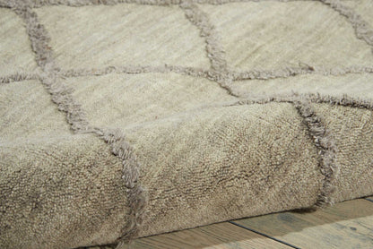 Nourison Home Lunette  Silver  Transitional