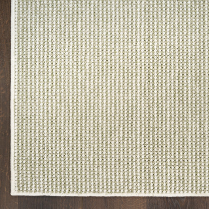Nourison Home Natural Texture  Ivory Green  Contemporary