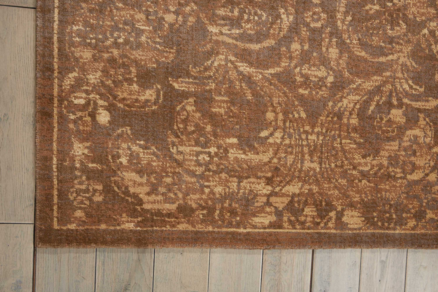 Nourison Home Silken Allure  Chocolate  Traditional